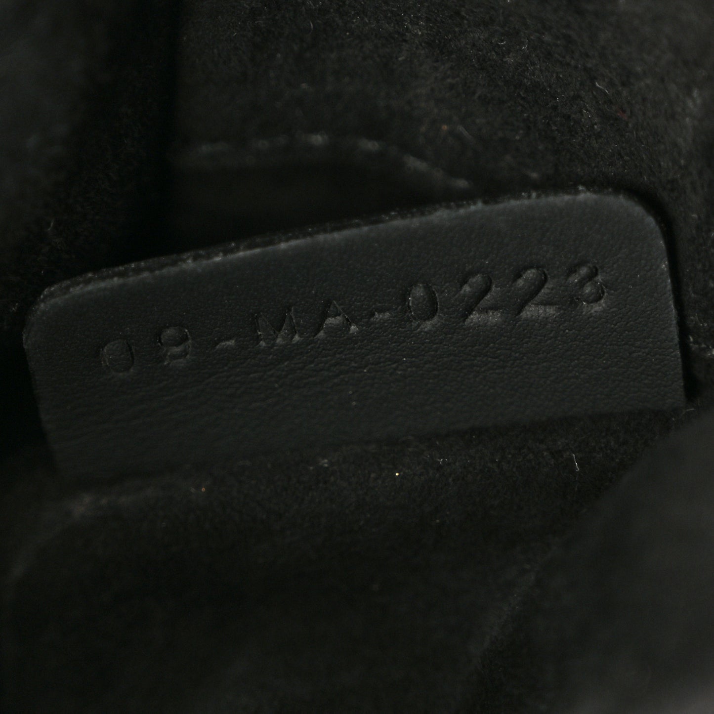 Ultra Matte Calfskin Mini Saddle Bag With Strap Black