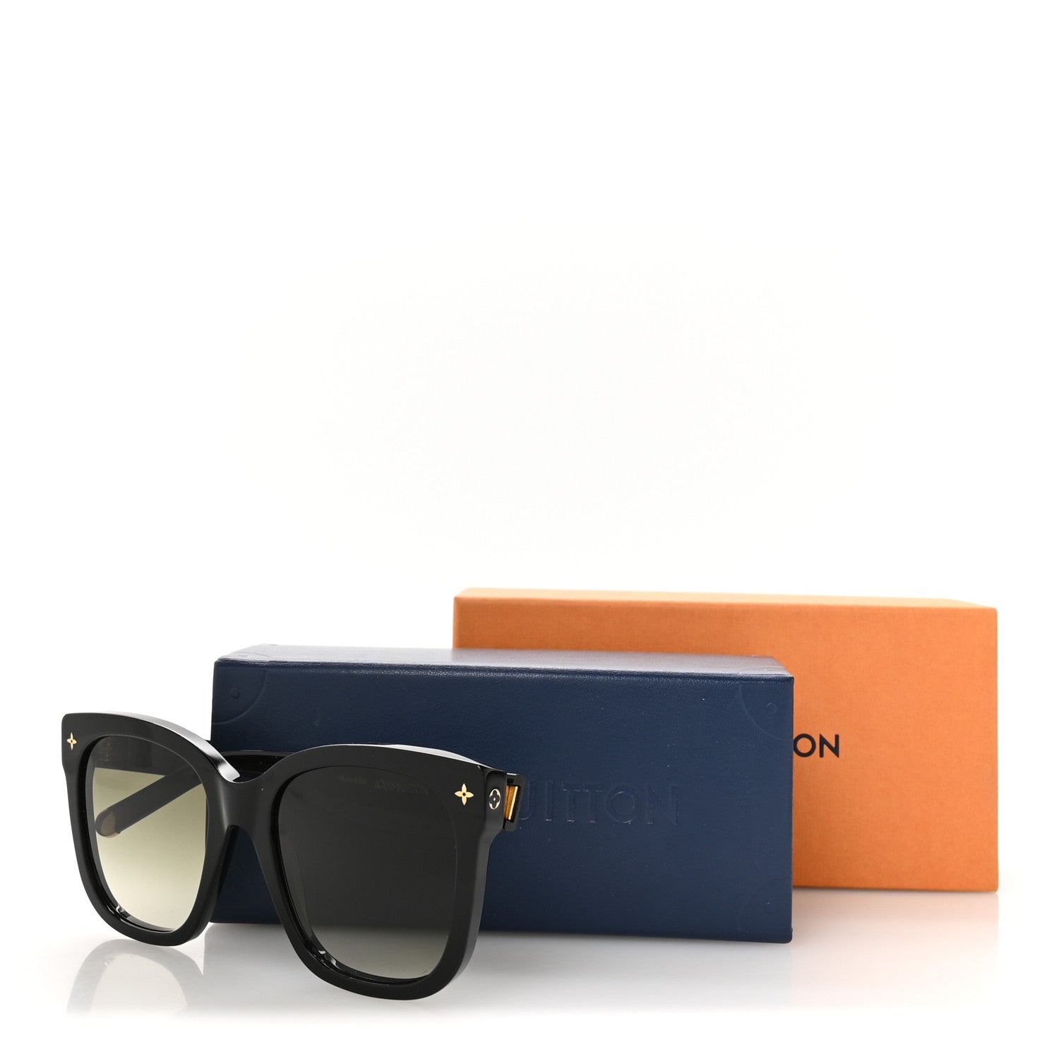 Louis Vuitton Acetate My Monogram Cat Eye Sunglasses Z1729W Black 8 of 8