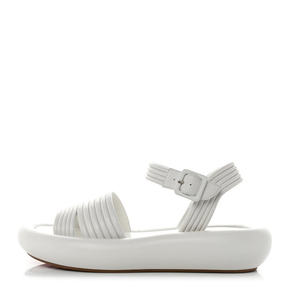 Christian Louboutin Nappa Manolasummer Sandals 38 White 1 of 8