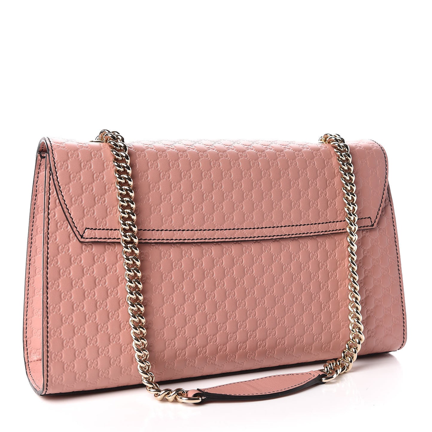 Microguccissima Medium Emily Chain Shoulder Bag Soft Pink