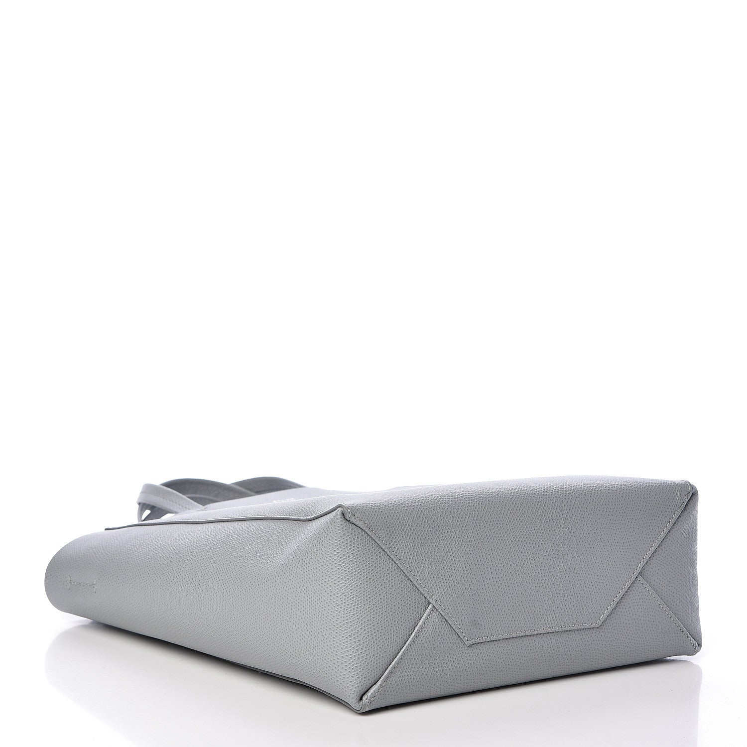Celine Grained Calfskin Small Vertical Cabas Mineral 4 of 11