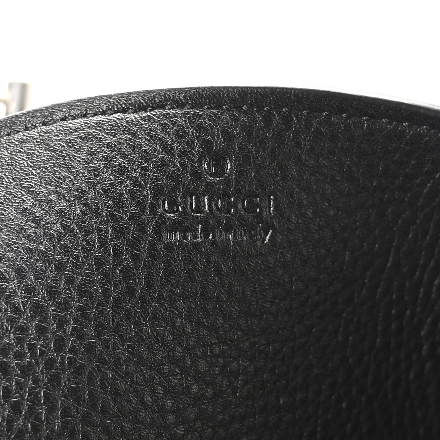 Gucci Amour Grane Calfskin Medium Jackie 1961 Crossbody Bag Black 7 of 11