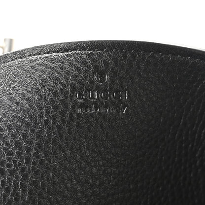 Gucci Amour Grane Calfskin Medium Jackie 1961 Crossbody Bag Black 7 of 11