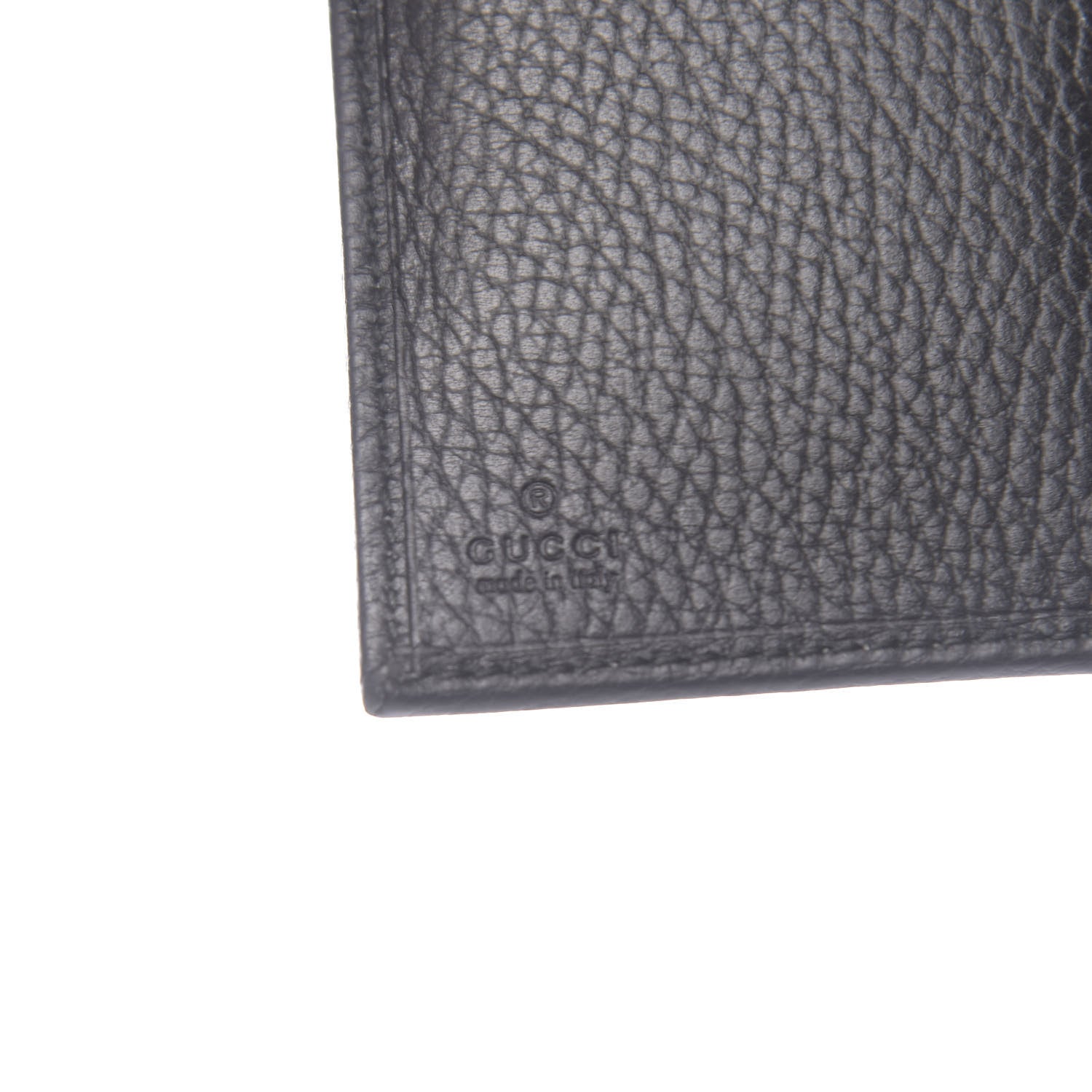 Gucci Dollar Calfskin GG Marmont Zipped Wallet Black 6 of 8