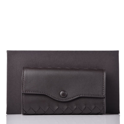Bottega Veneta Nappa Intrecciato 6 Key Holder Espresso 7 of 7