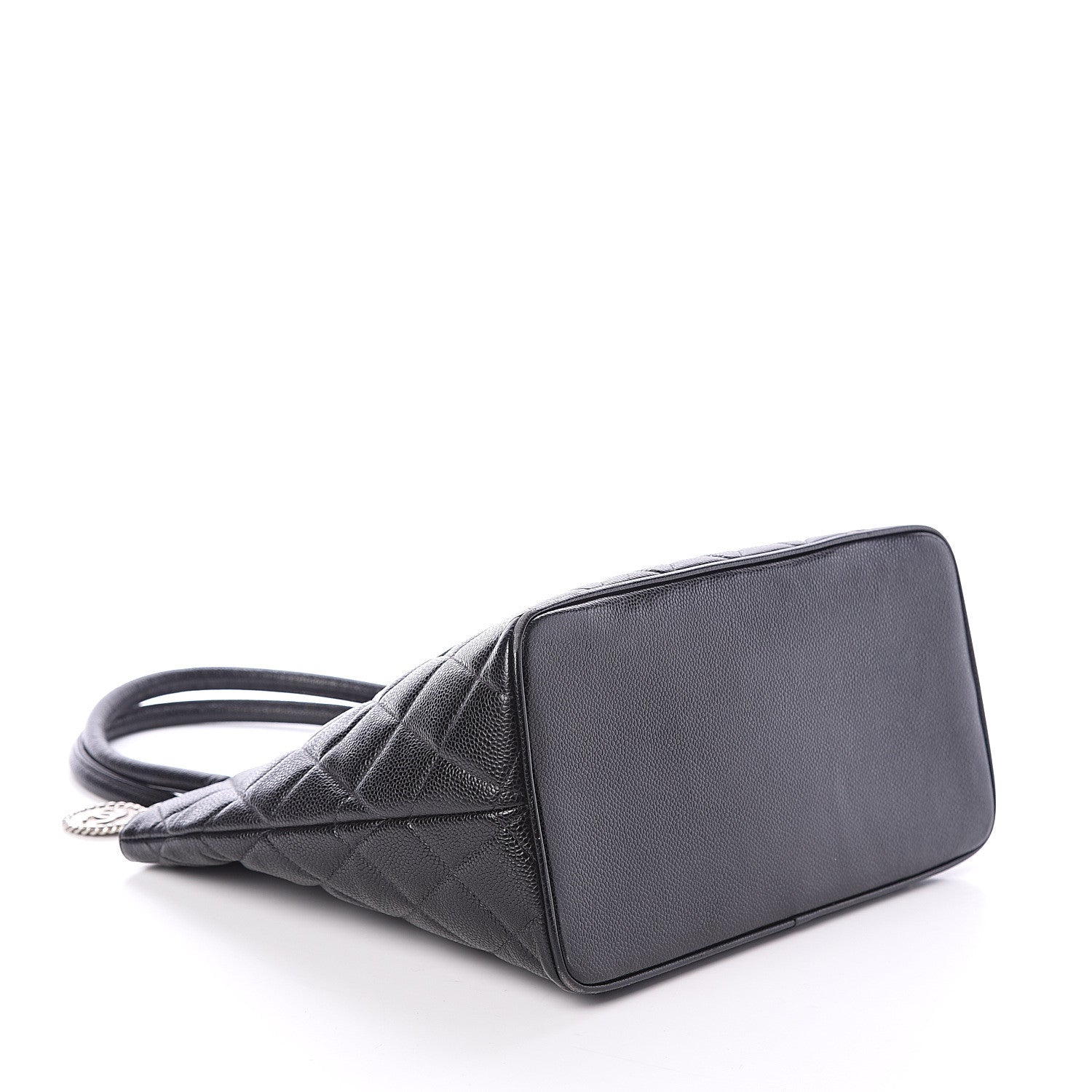 Chanel Caviar Quilted Medallion Tote Black 3 of 9