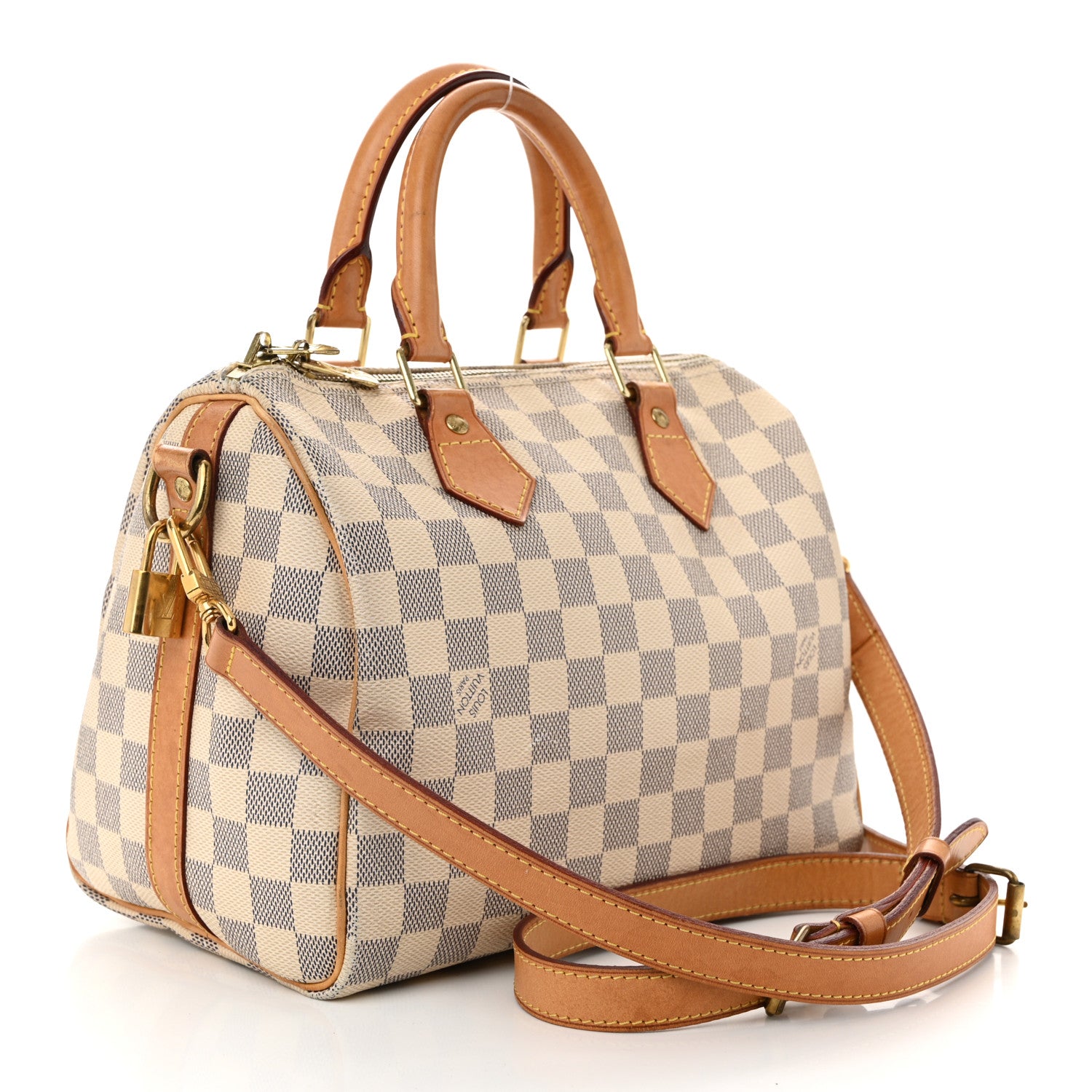 Louis Vuitton Damier Azur Speedy Bandouliere 25 3 of 10