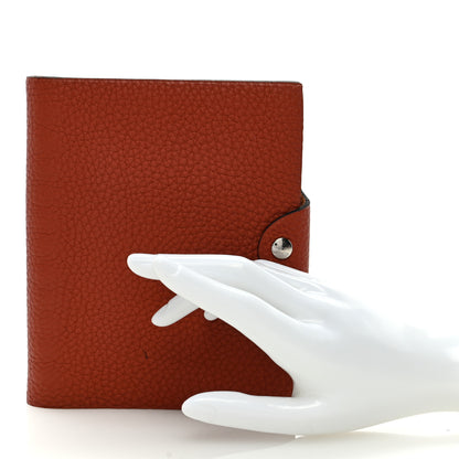 Hermes Togo Ulysse PM Agenda Cover Potiron 2 of 6
