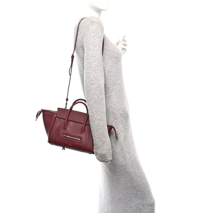 Celine Grained Calfskin Little New Luggage Syrah 2 of 9