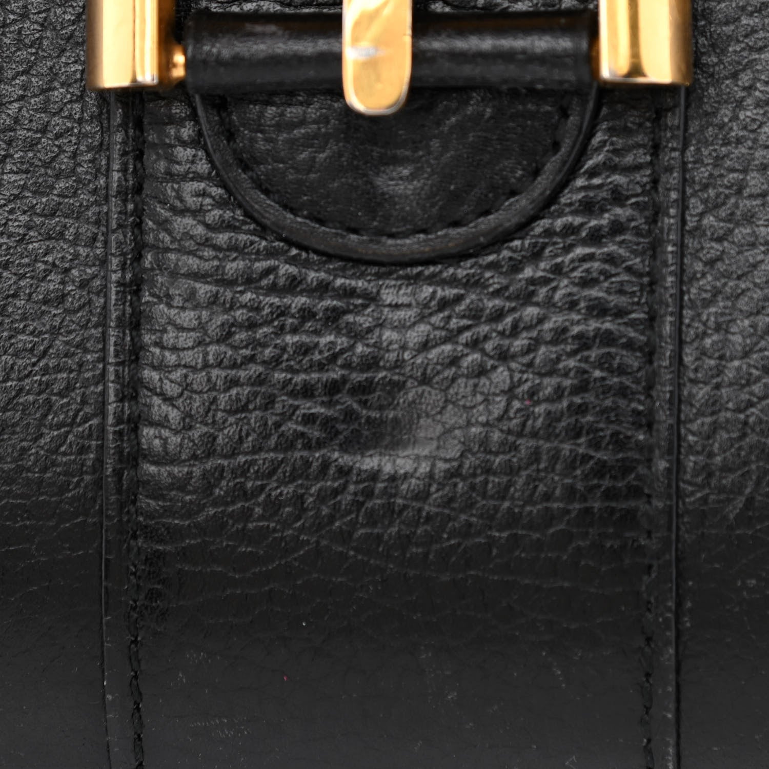Delvaux Crispy Calfskin MM Brillant Satchel Black 15 of 19