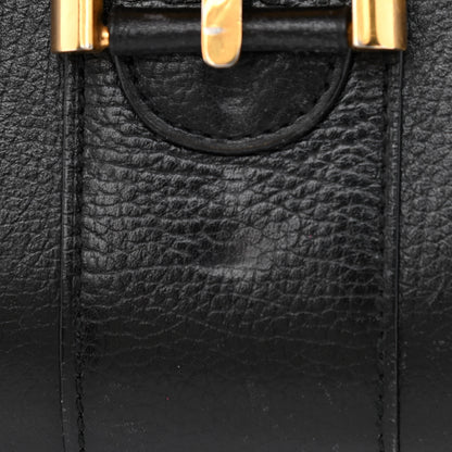Delvaux Crispy Calfskin MM Brillant Satchel Black 15 of 19