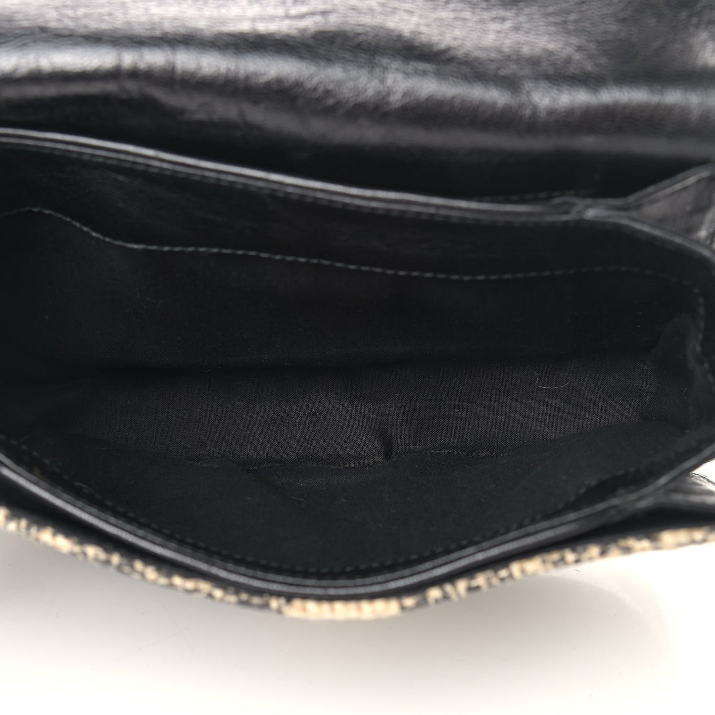 Canvas Printed Medium ChYc Flap Black