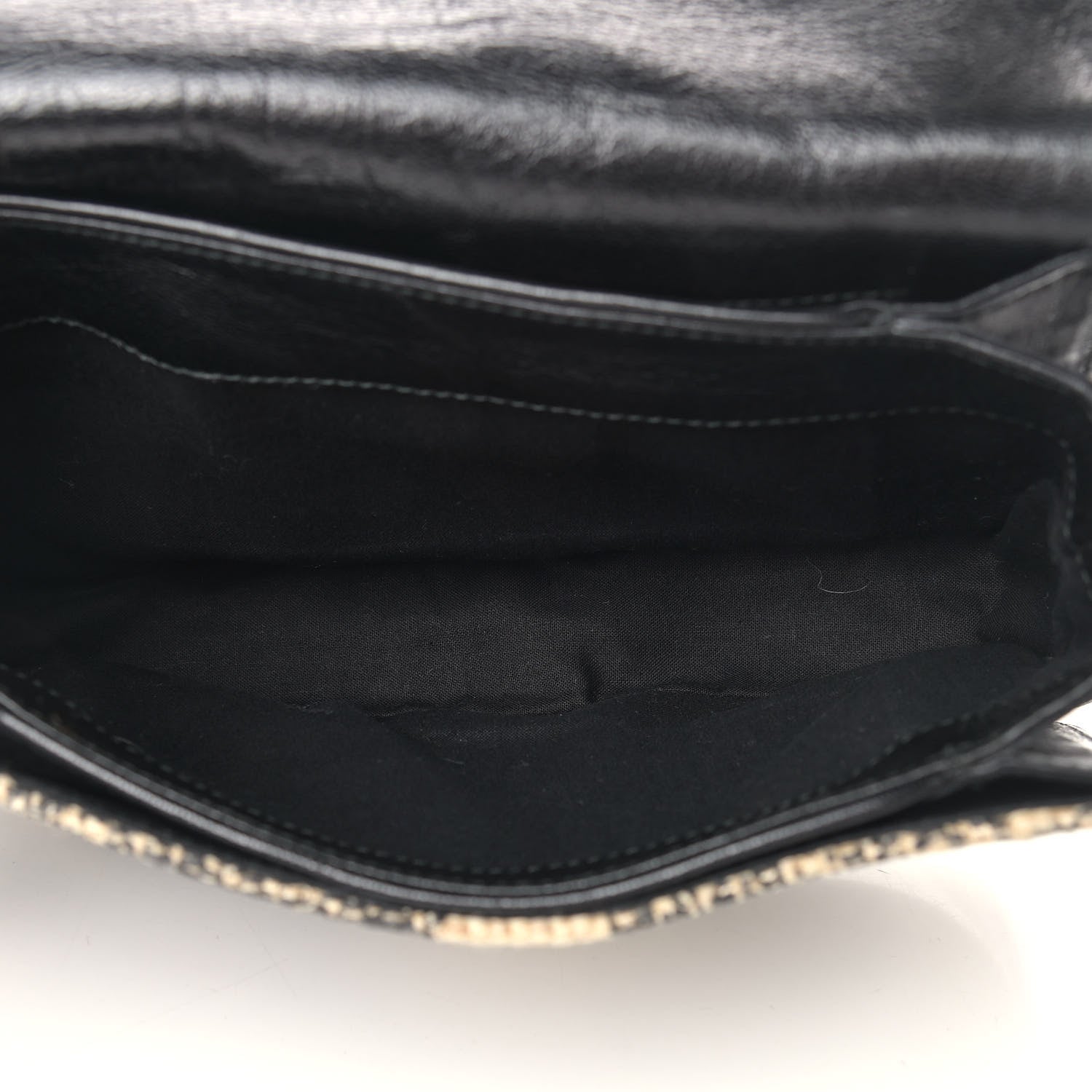 Saint Laurent Canvas Printed Medium ChYc Flap Black 5 of 13