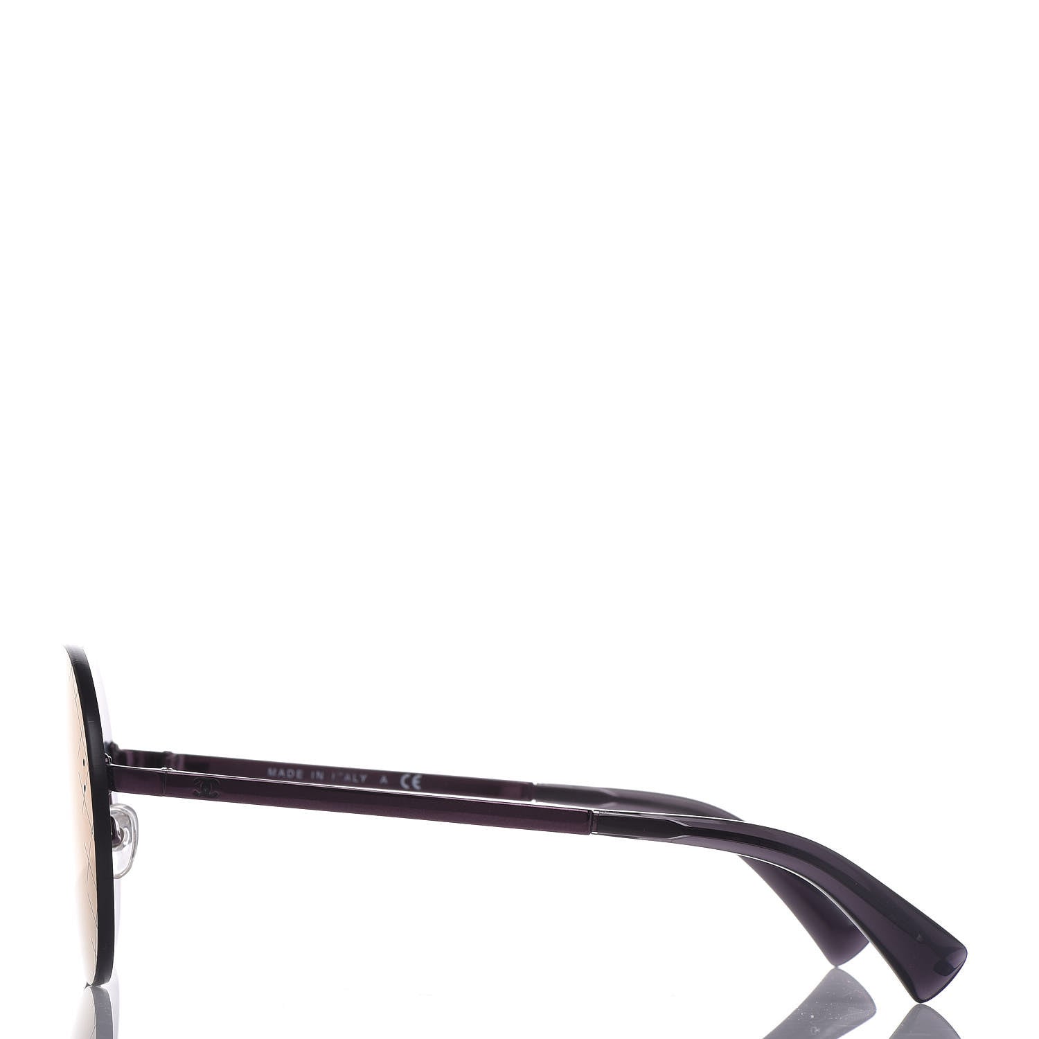 Chanel Mirrored Round Sunglasses 4216 Purple 2 of 8