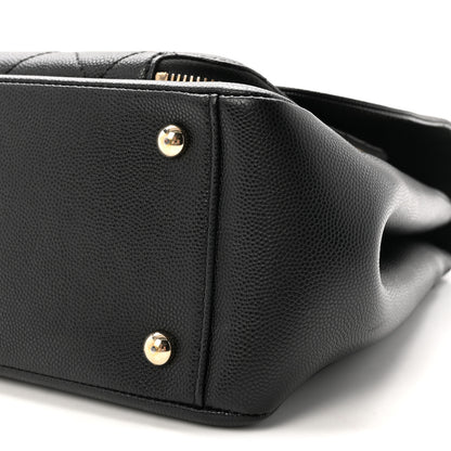 Chanel Caviar Quilted Large Business Affinity Flap Black 10 of 10