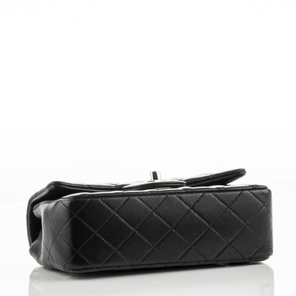 Chanel Lambskin Quilted Mini Rectangular Flap Black 4 of 8