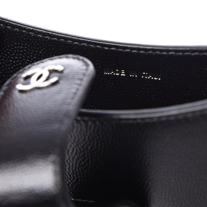 Chanel Caviar iPad Case Crossbody Black 8 of 10