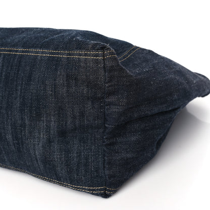Chanel Denim XL Coco Cabas Tote Blue 10 of 10