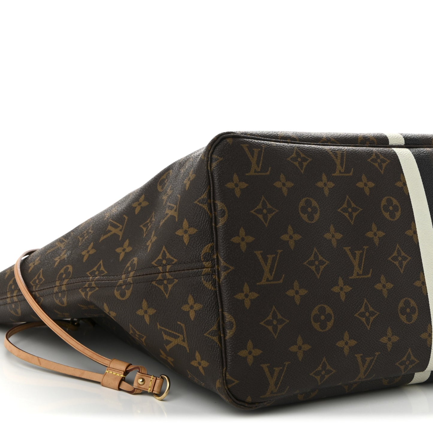 Monogram My LV Heritage Neverfull GM White Black