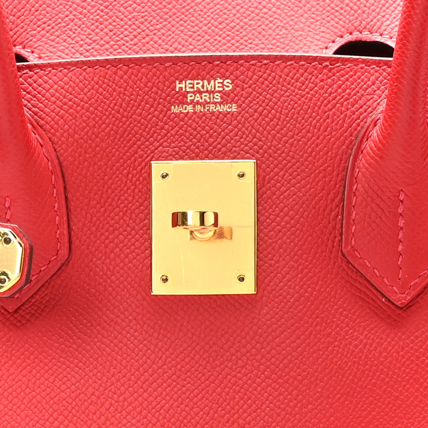 Hermes Epsom Birkin 30 Rouge Casaque 5 of 12