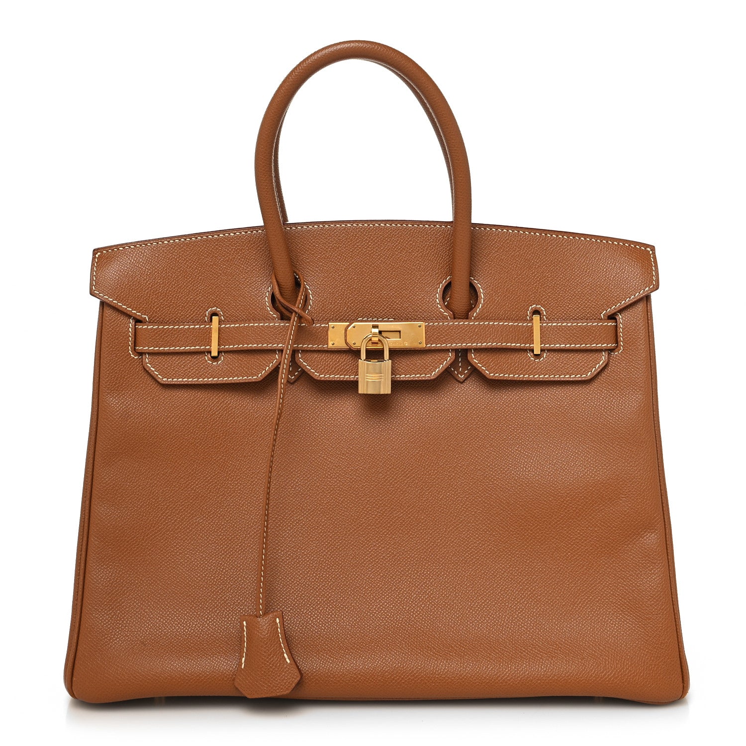 Hermes Courchevel Birkin 35 Gold 1 of 12