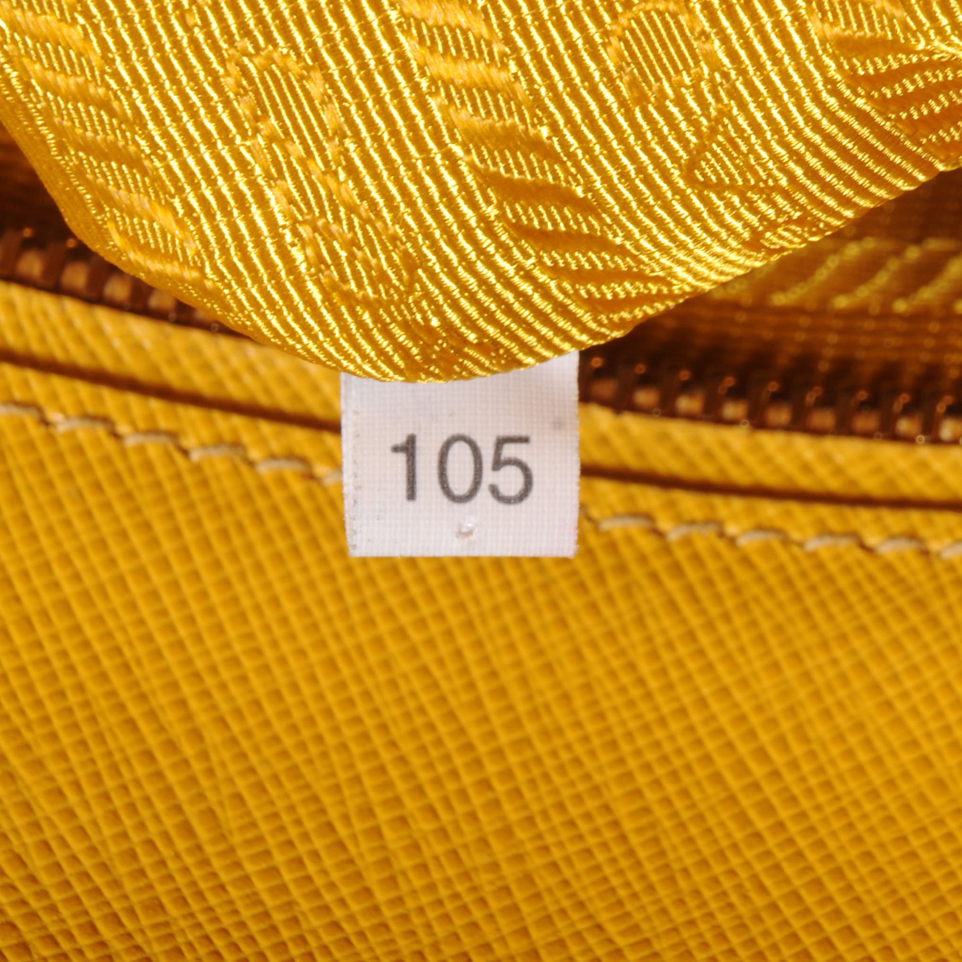 Prada Saffiano Lux Parabole Tote Mimosa 8 of 10