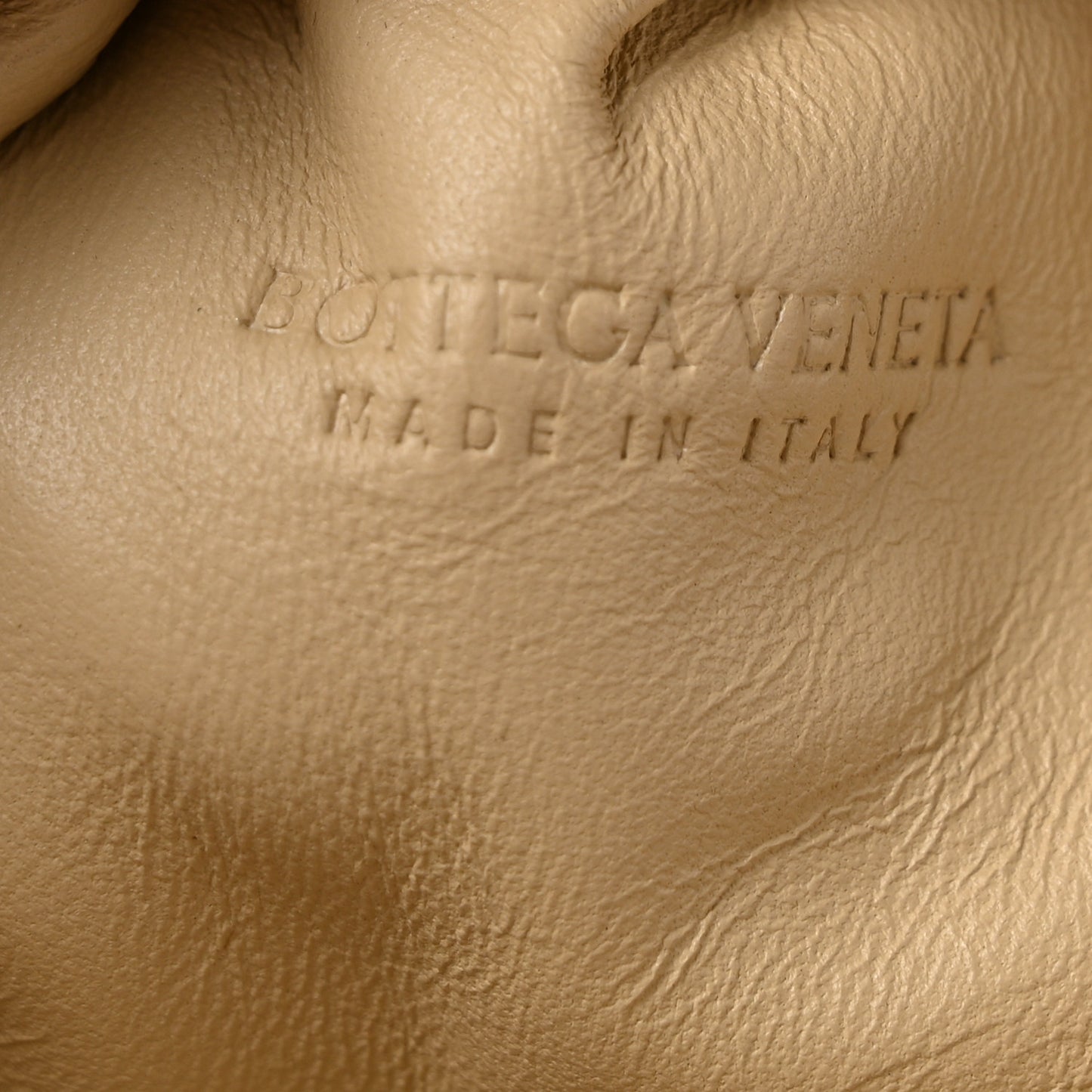 Nappa Intrecciato The Mini Pouch Porridge