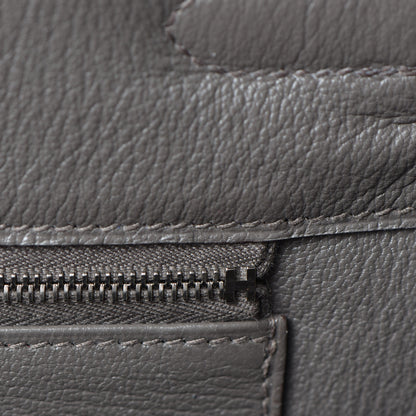 Hermes Taurillon Clemence Birkin 35 Etain 20 of 34