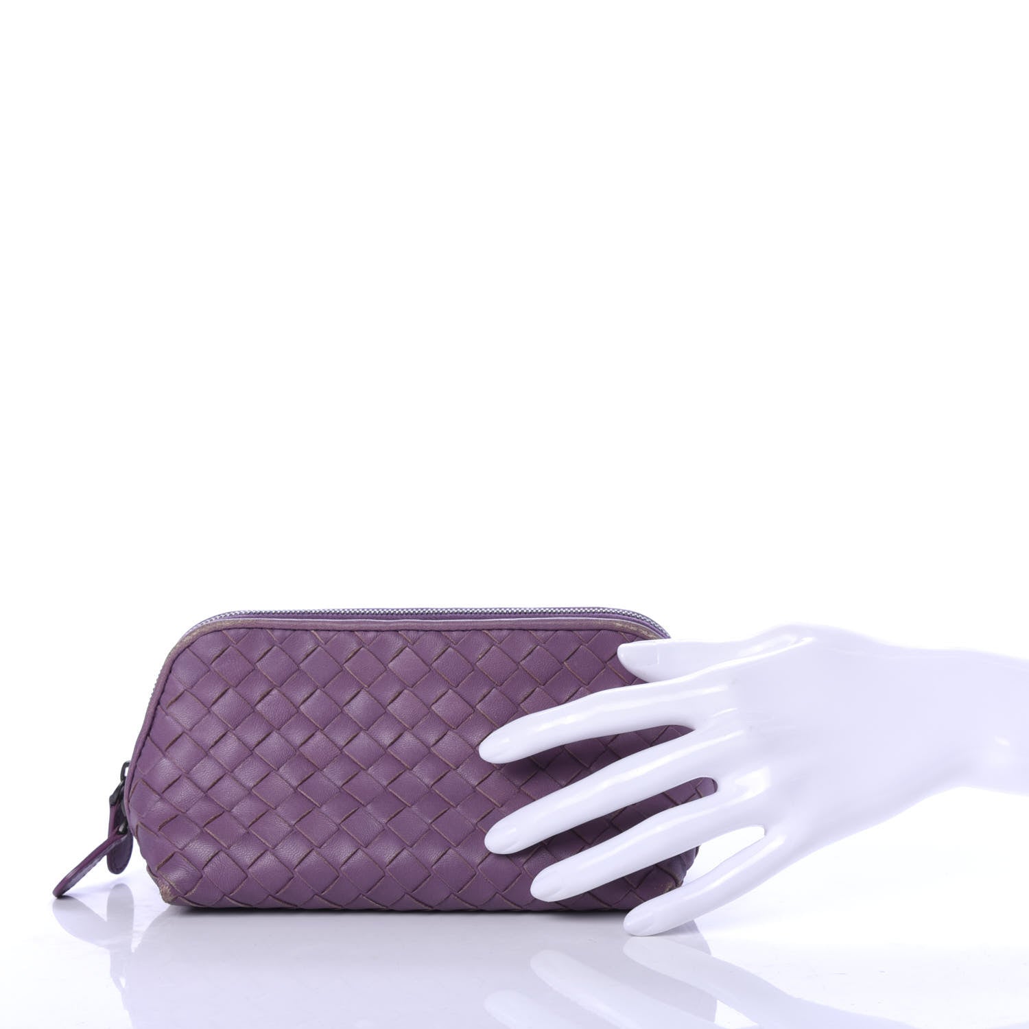 Bottega Veneta Nappa Intrecciato Cosmetic Case Corot 2 of 9