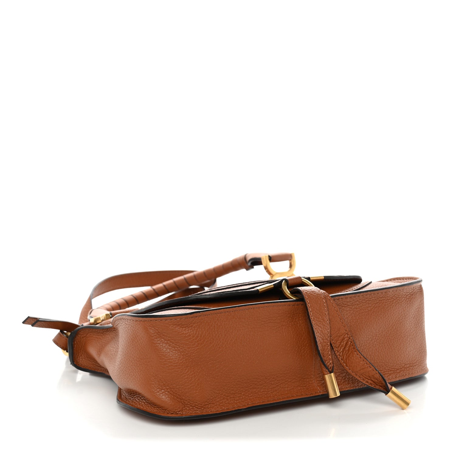 Chloe Calfskin Small Marcie Satchel Tan 4 of 11