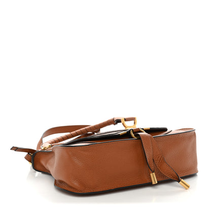 Chloe Calfskin Small Marcie Satchel Tan 4 of 11
