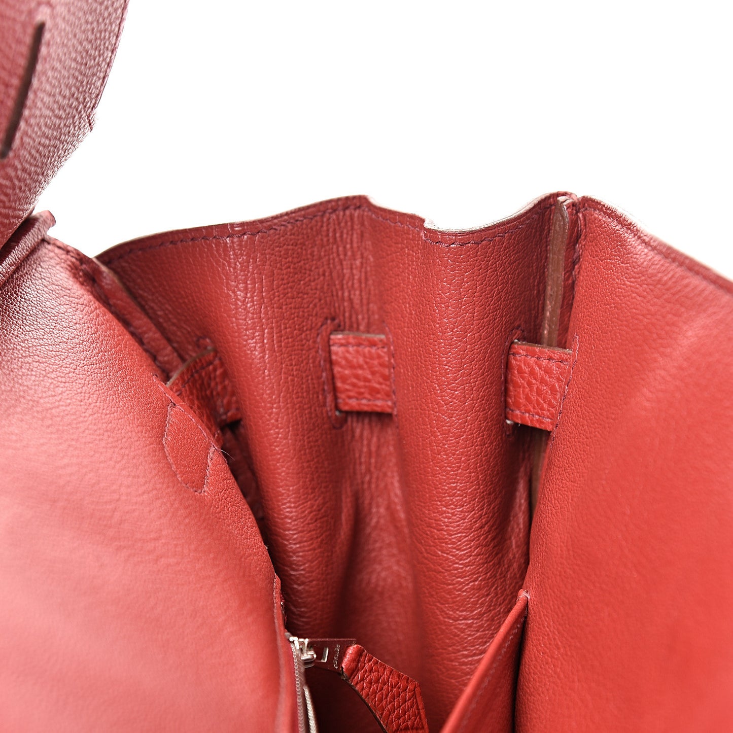 Togo Birkin 35 Rouge Casaque
