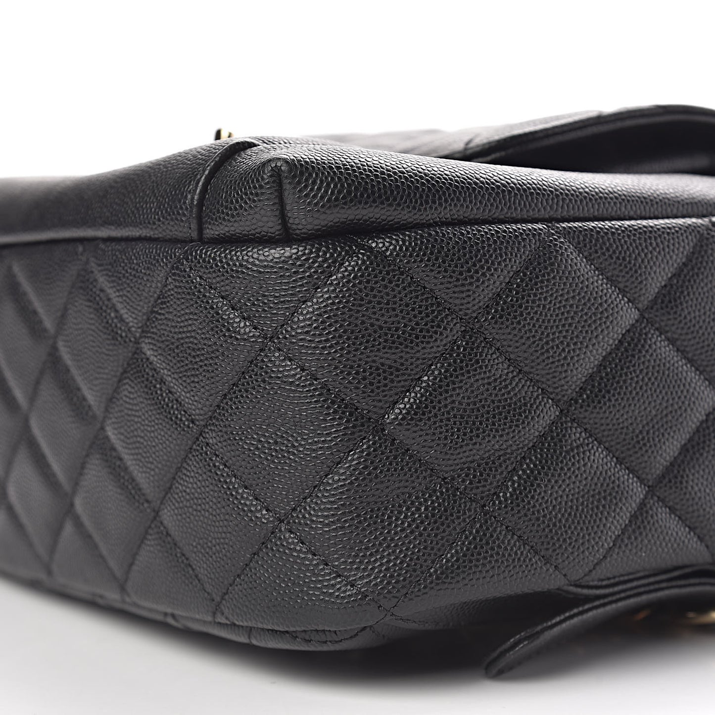 Caviar Quilted Large CC Day Backpack Black