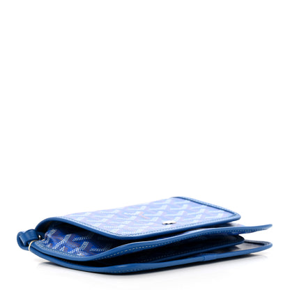 Goyard Goyardine Plumet Wallet Clutch Blue 4 of 8
