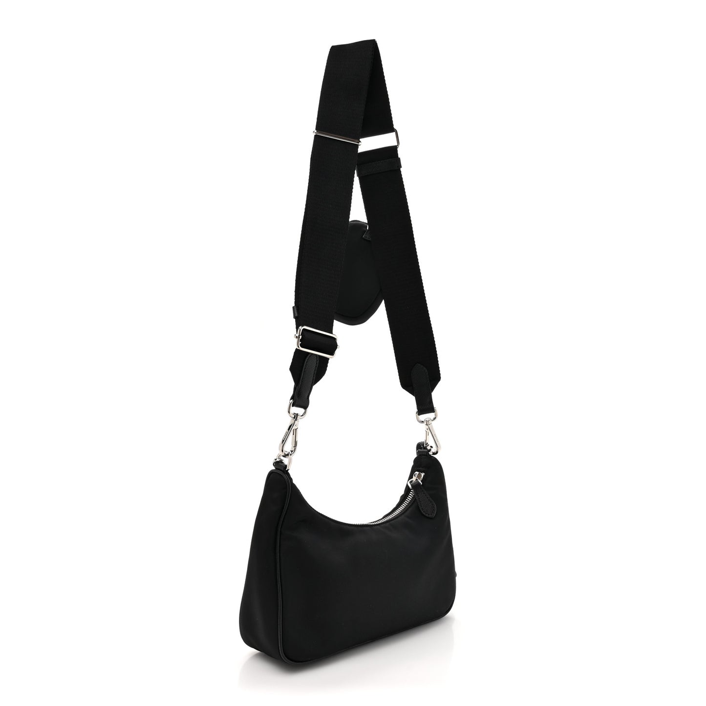 Nylon Re-Edition 2005 Shoulder Bag Black