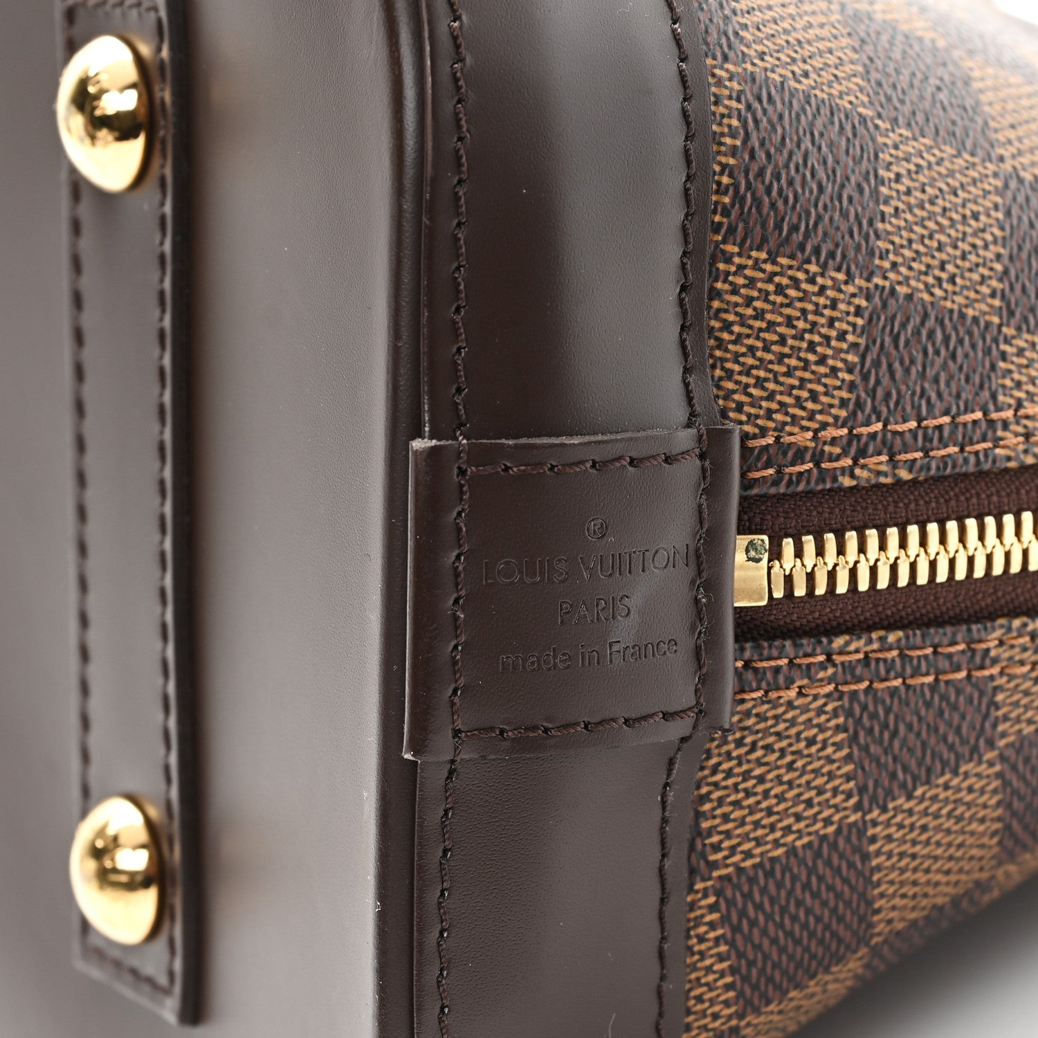 Louis Vuitton Damier Ebene Alma PM 6 of 9