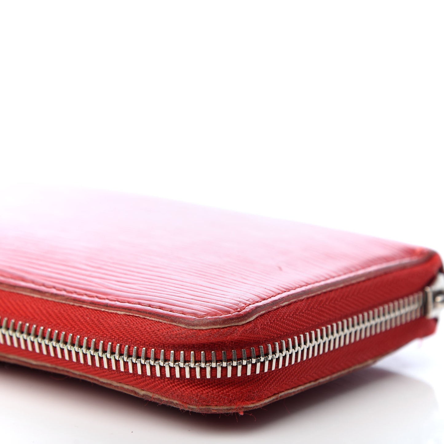 Epi Zippy Wallet Rouge