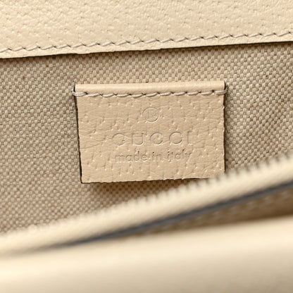 Gucci Textured Calfskin Crystal Small Dionysus Shoulder Bag Mystic White 6 of 11