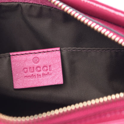Gucci Soft Patent Soho Cosmetic Case Bright Bougainvillea 6 of 10