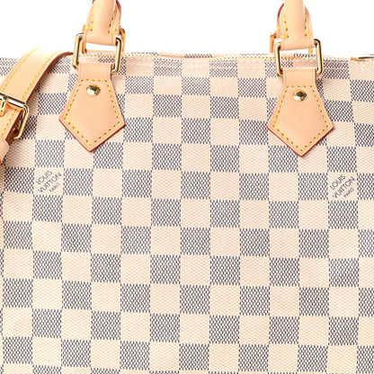 Louis Vuitton Damier Azur Speedy Bandouliere 30 6 of 9