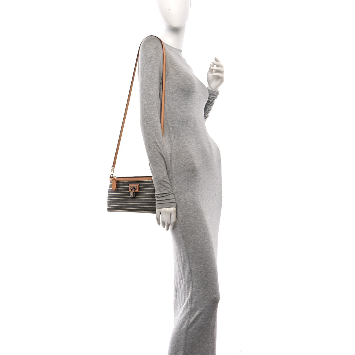 Louis Vuitton Monogram Eden Zoe Pochette Peach 2 of 9