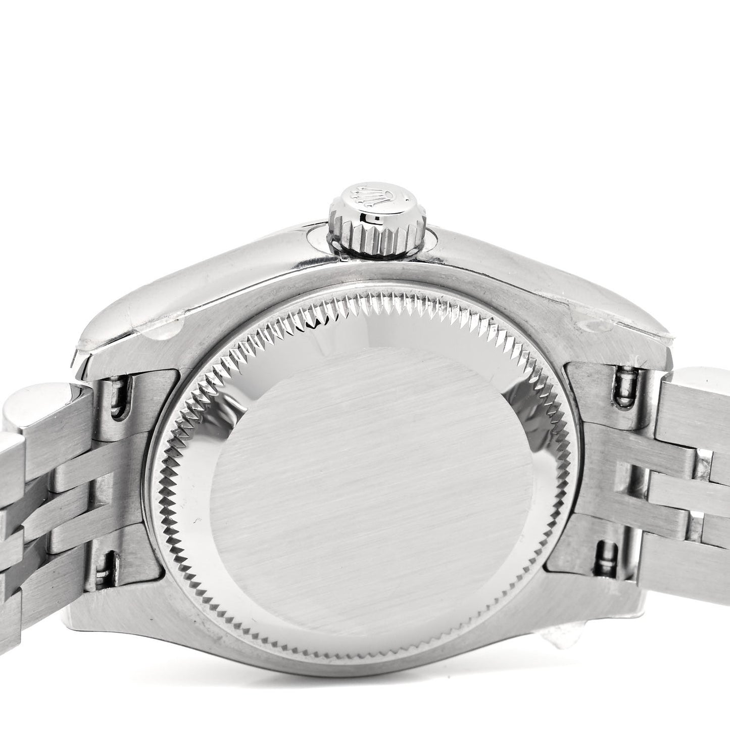 Stainless Steel 18K White Gold Diamond 26mm Oyster Perpetual Datejust Watch Silver 179174
