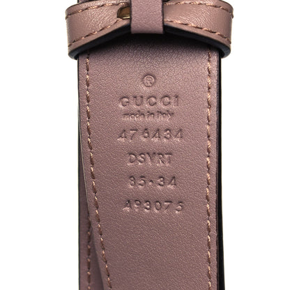 Gucci Calfskin Matelasse GG Marmont Belt Bag 75 30 Porcelain Rose 5 of 8