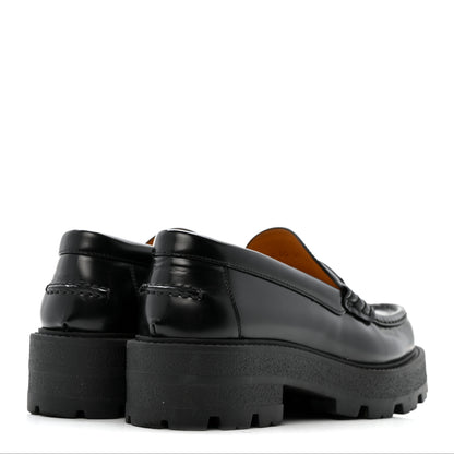 Christian Dior Brushed Calfskin Boy Platform Loafers 39.5 Black 5 of 11