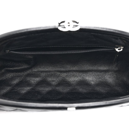 Chanel Lambskin Quilted Timeless Clutch Black 5 of 9