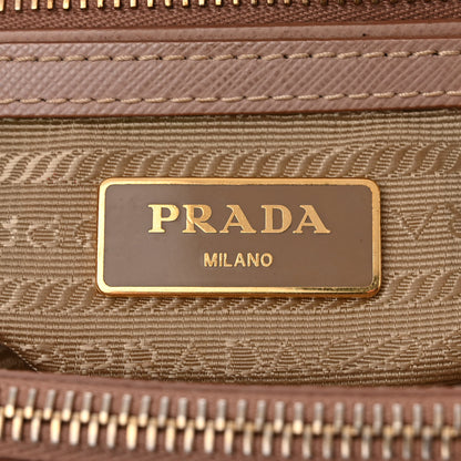 Prada Saffiano Small Galleria Double Zip Tote Cammeo 6 of 11