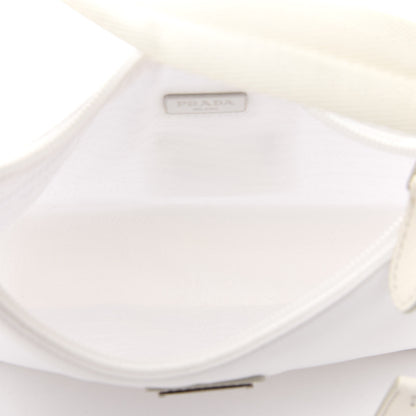 Prada Tessuto Nylon Mini Re-Edition 2000 Bag White 5 of 9
