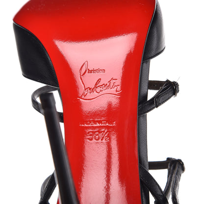 Christian Louboutin Kid Kadreyana 100 Pumps 38.5 Black 6 of 10
