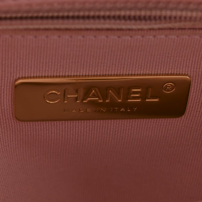 Chanel Lambskin Quilted Medium Chanel 19 Flap Light Pink 6 of 14