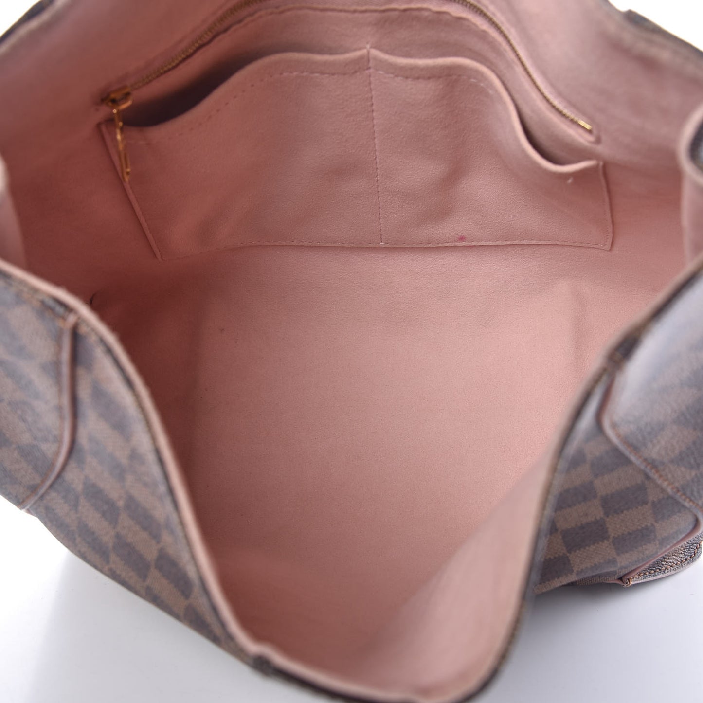 Damier Ebene Caissa Hobo Rose Ballerine